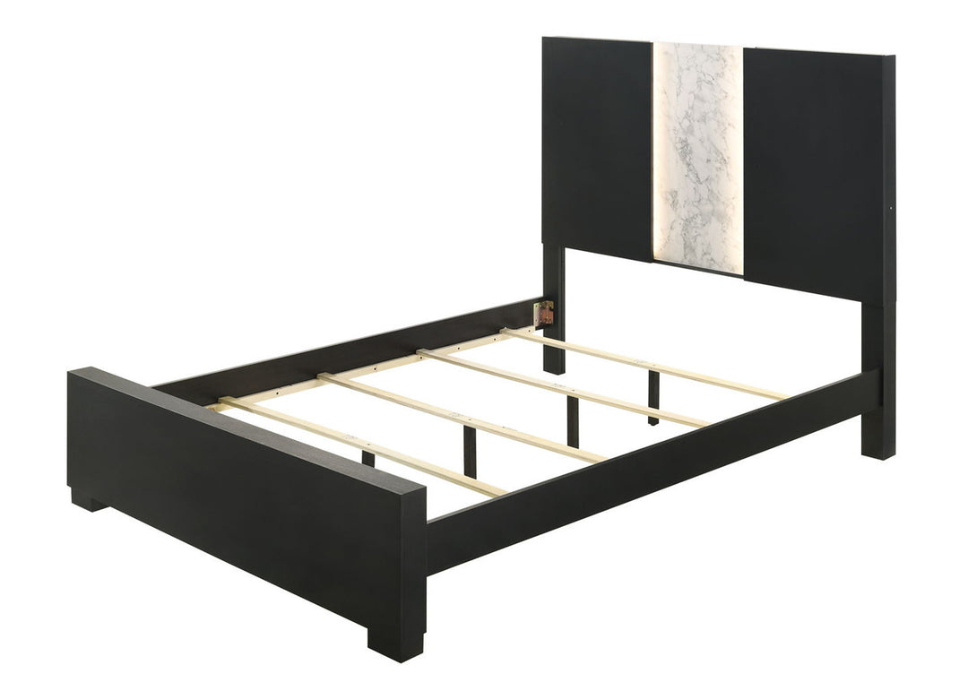 Rangley Black Panel Bed