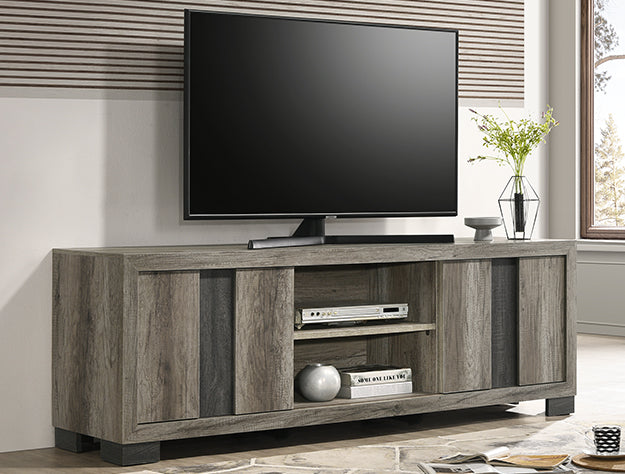 Rangley Gray TV Stand 72''.