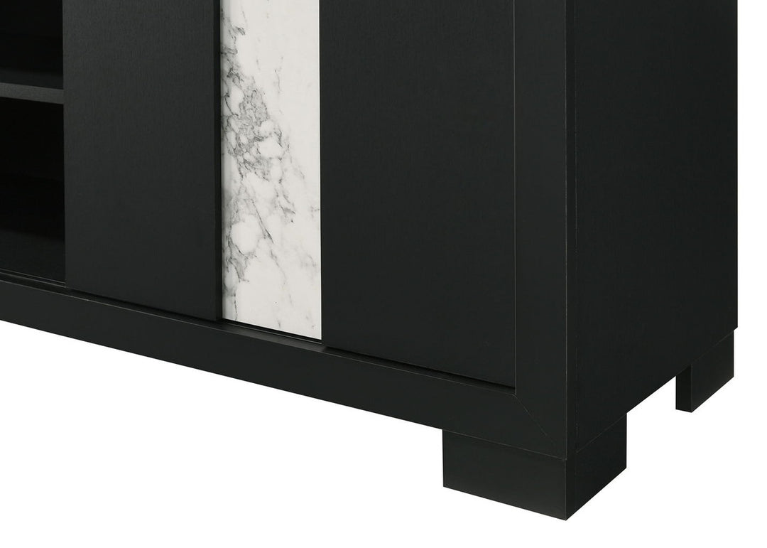 Rangley Black TV Stand 72''.