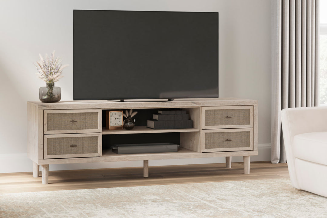 Two-tone TV Stand 72''L.