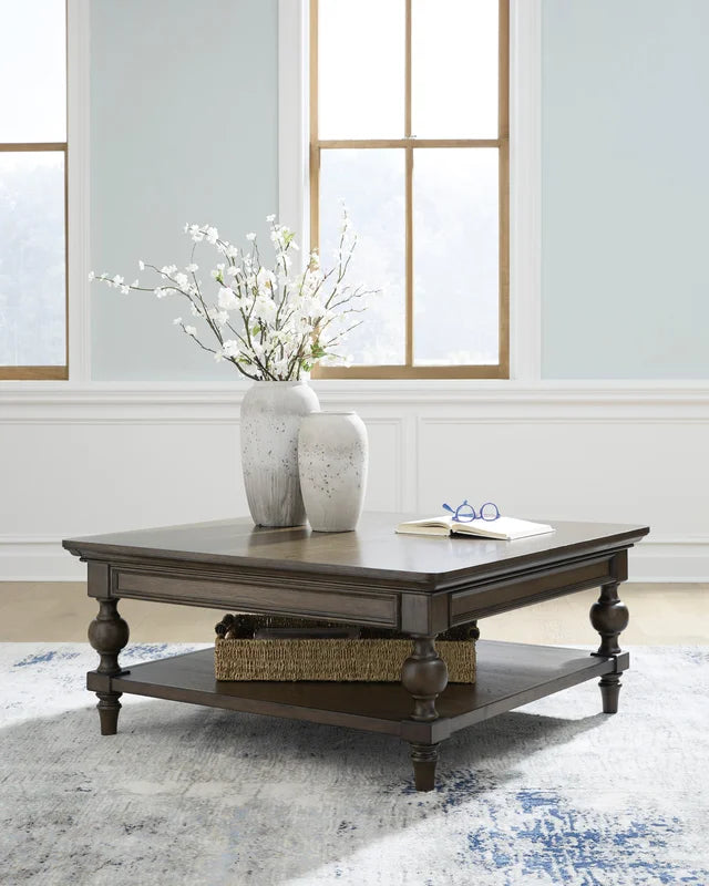 Emma Dark Brown Cocktail Table