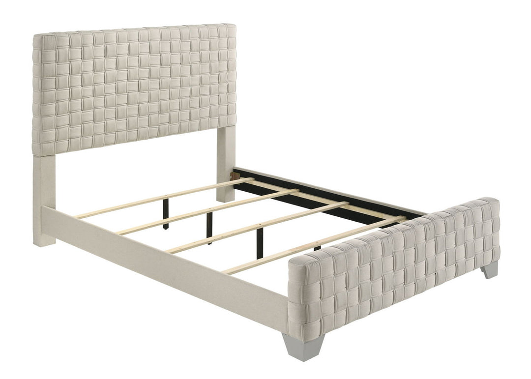 Ferin White Bed