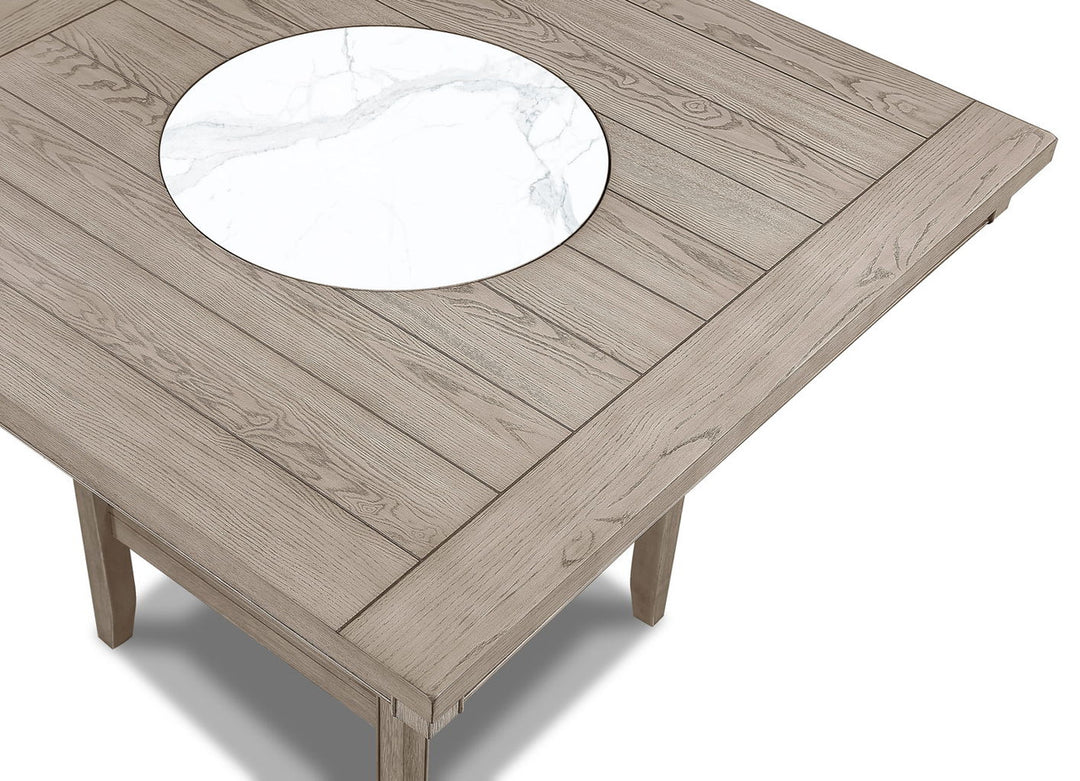 Fulton Marble Counter Height Set
