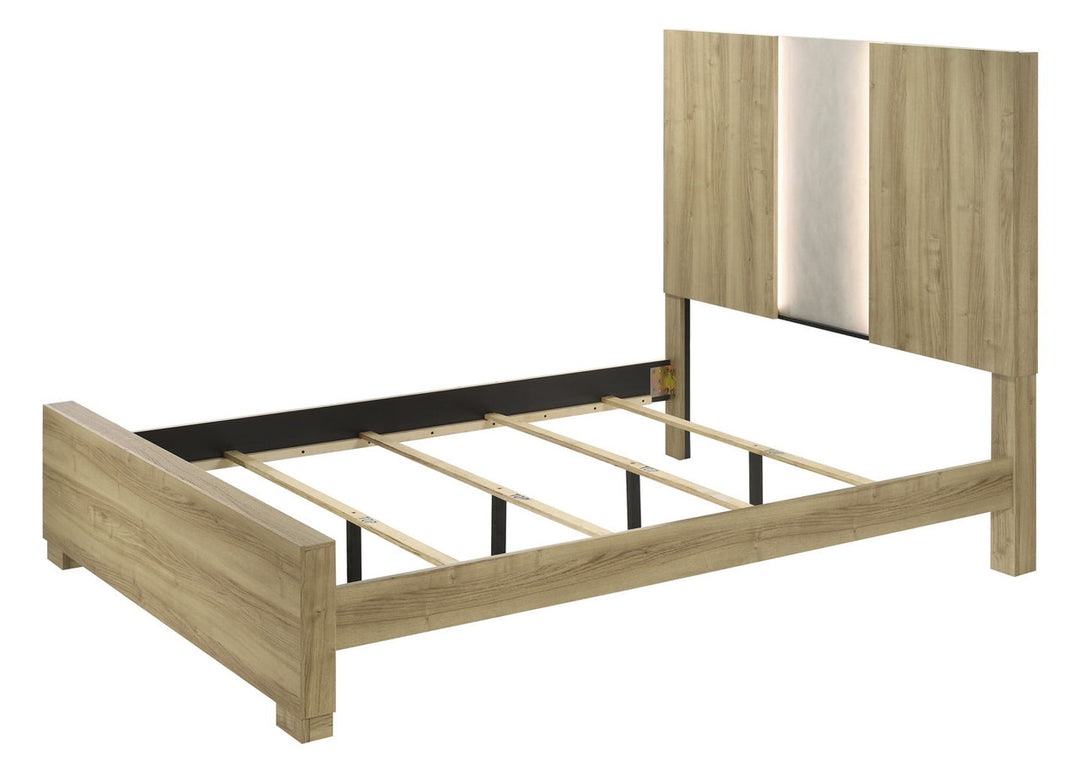 Rangley Diftwood Panel Bed .