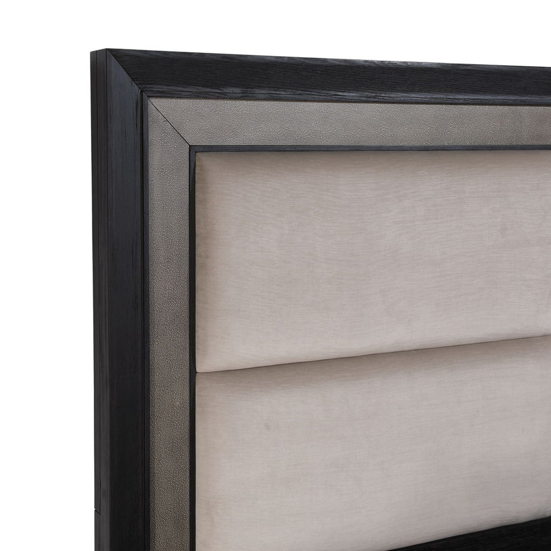 Payson Gray Panel Bed