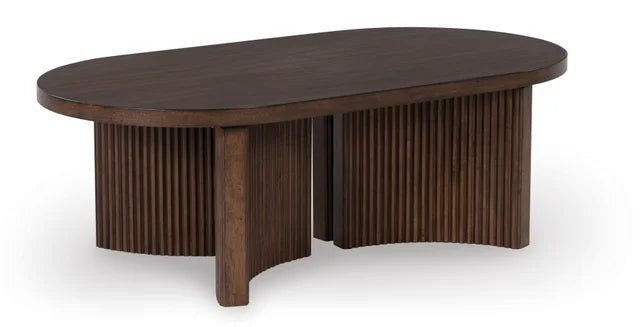 Yumi Dark Brown Cocktail Table