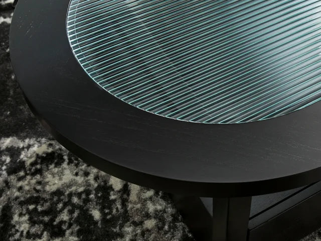 Harvey Black Cocktail Table