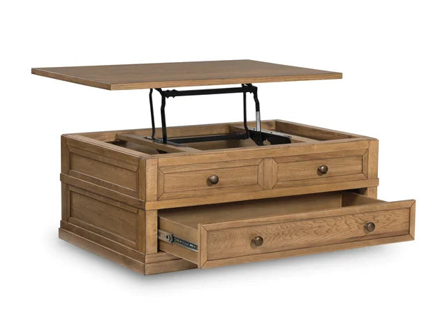 Tammy Light Brown Lift Top Cocktail Table