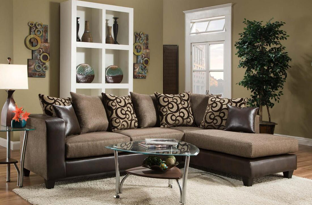 HH 110-Brown Sectional