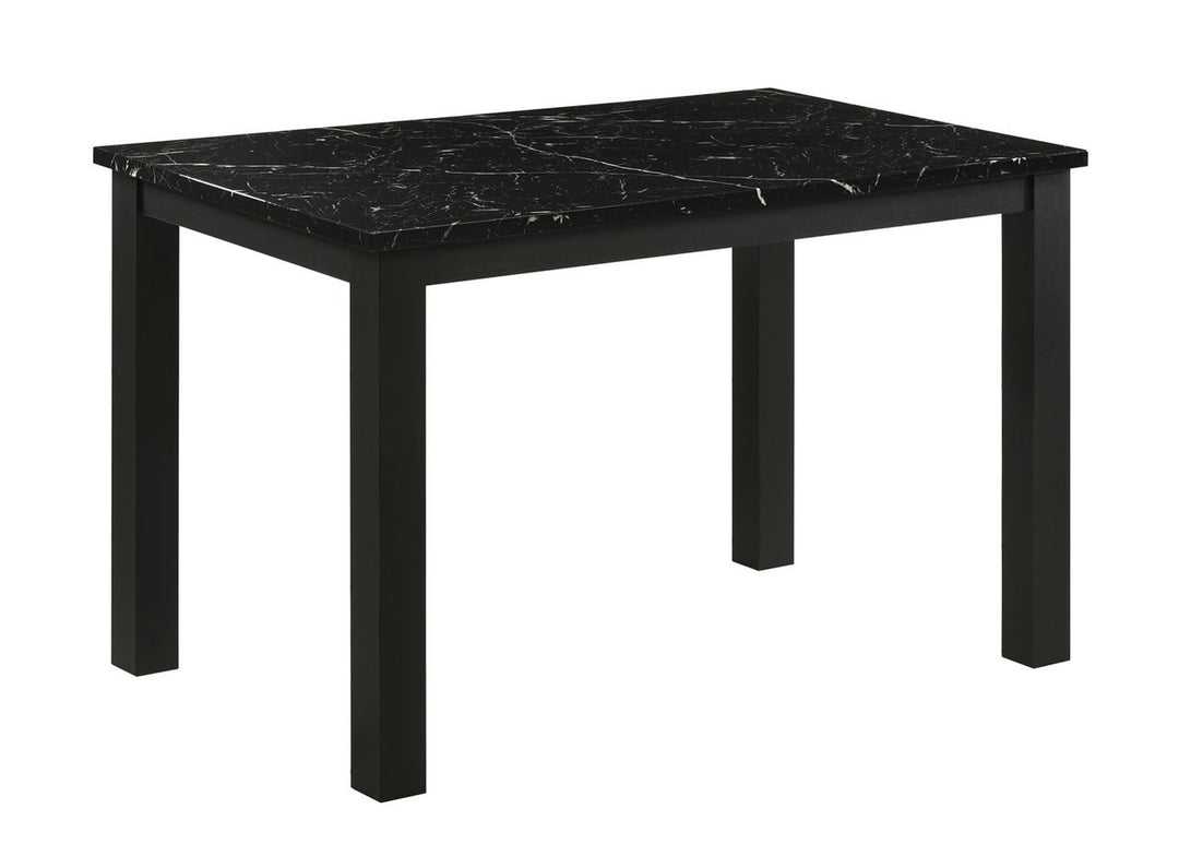 Resia Black Dining Table Set.