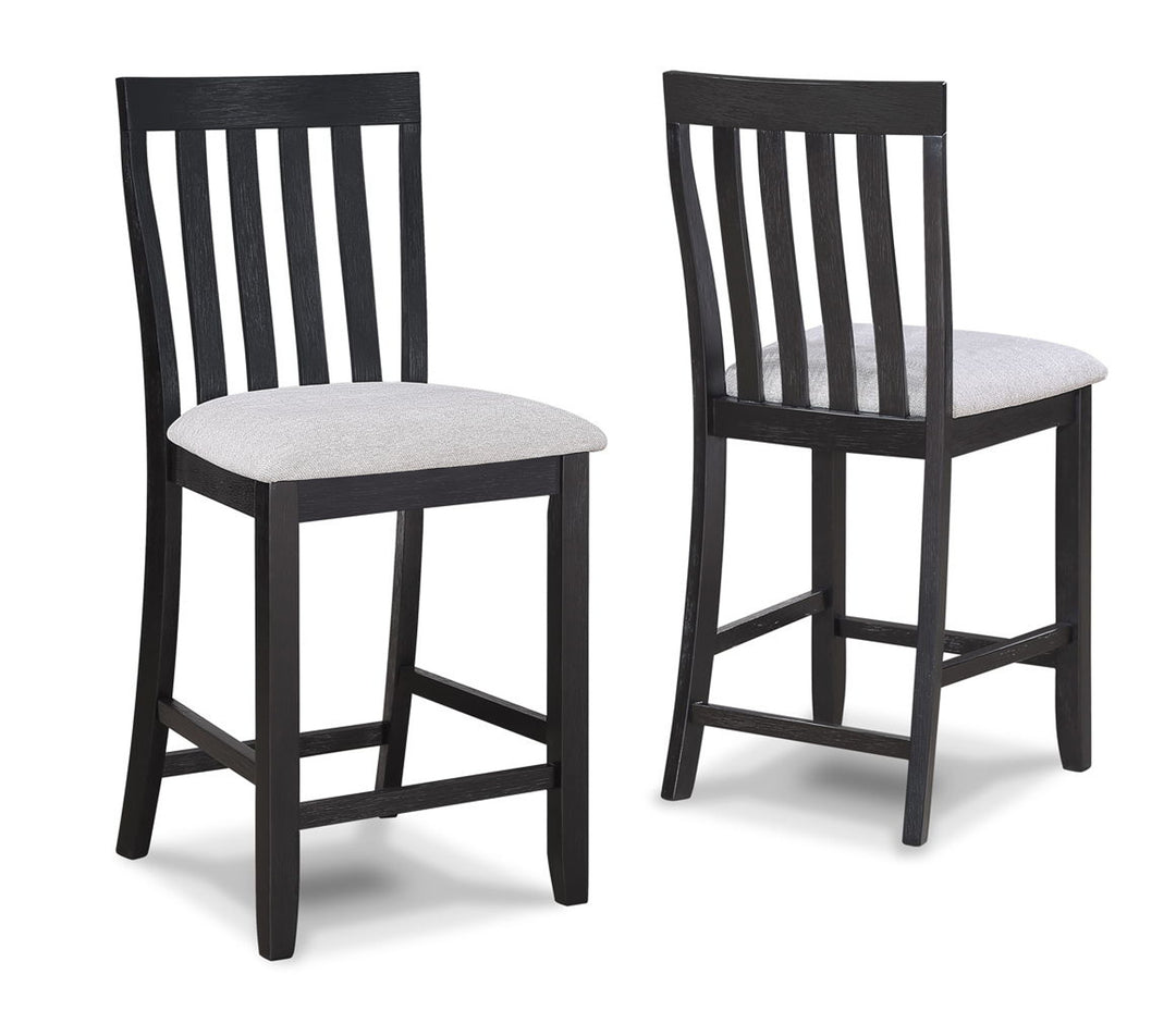 Delfin Light Grey Counter Height Dining Set.