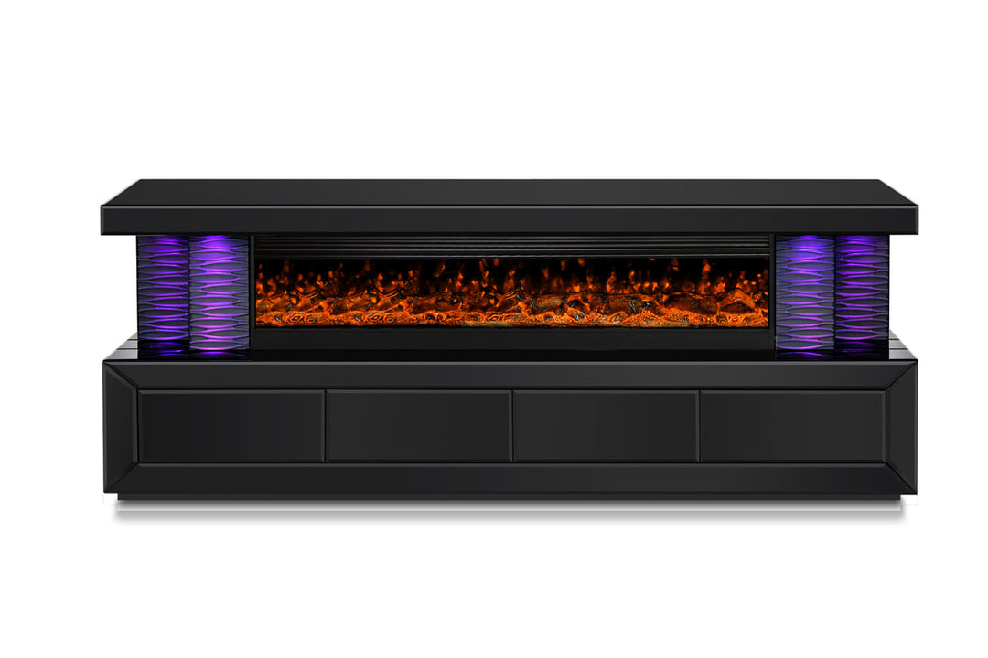 TV Stand W/Fireplace 71''