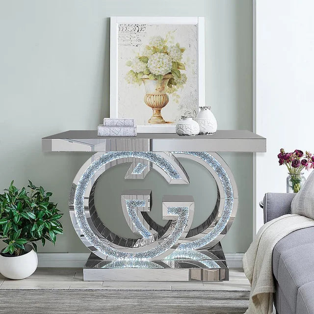 Multicolor LED Console Table