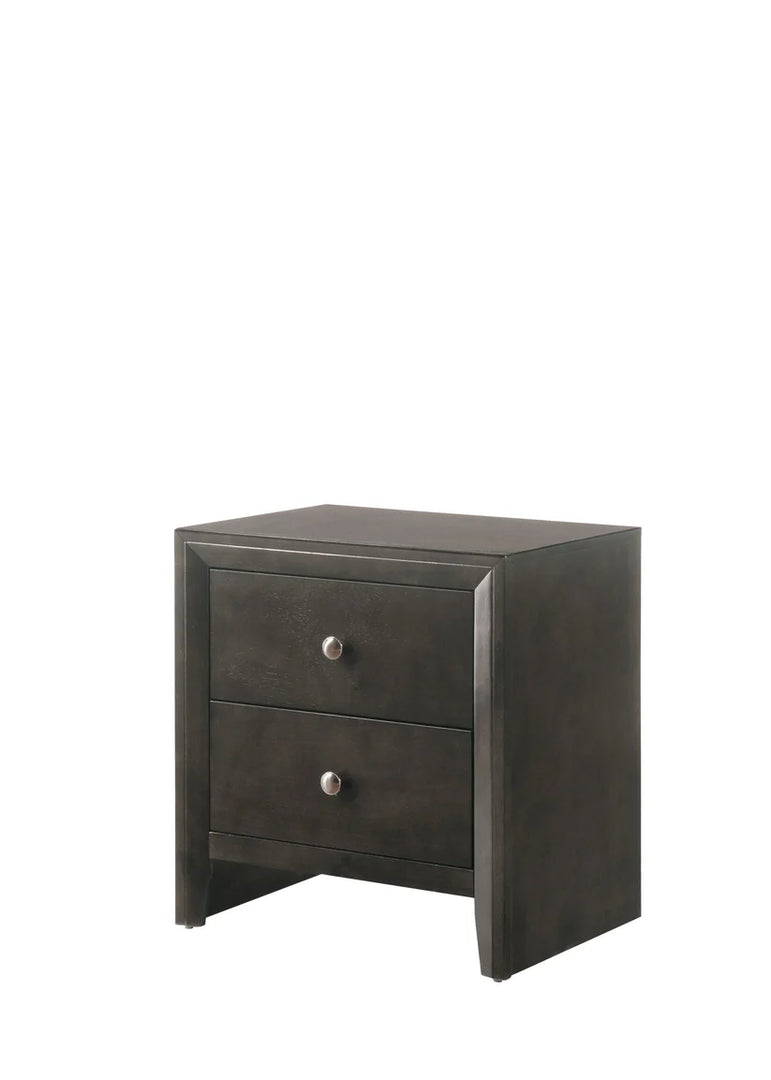 Evan Grey Nightstand