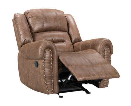 Rivercreek Brown Reclining Sofa Set