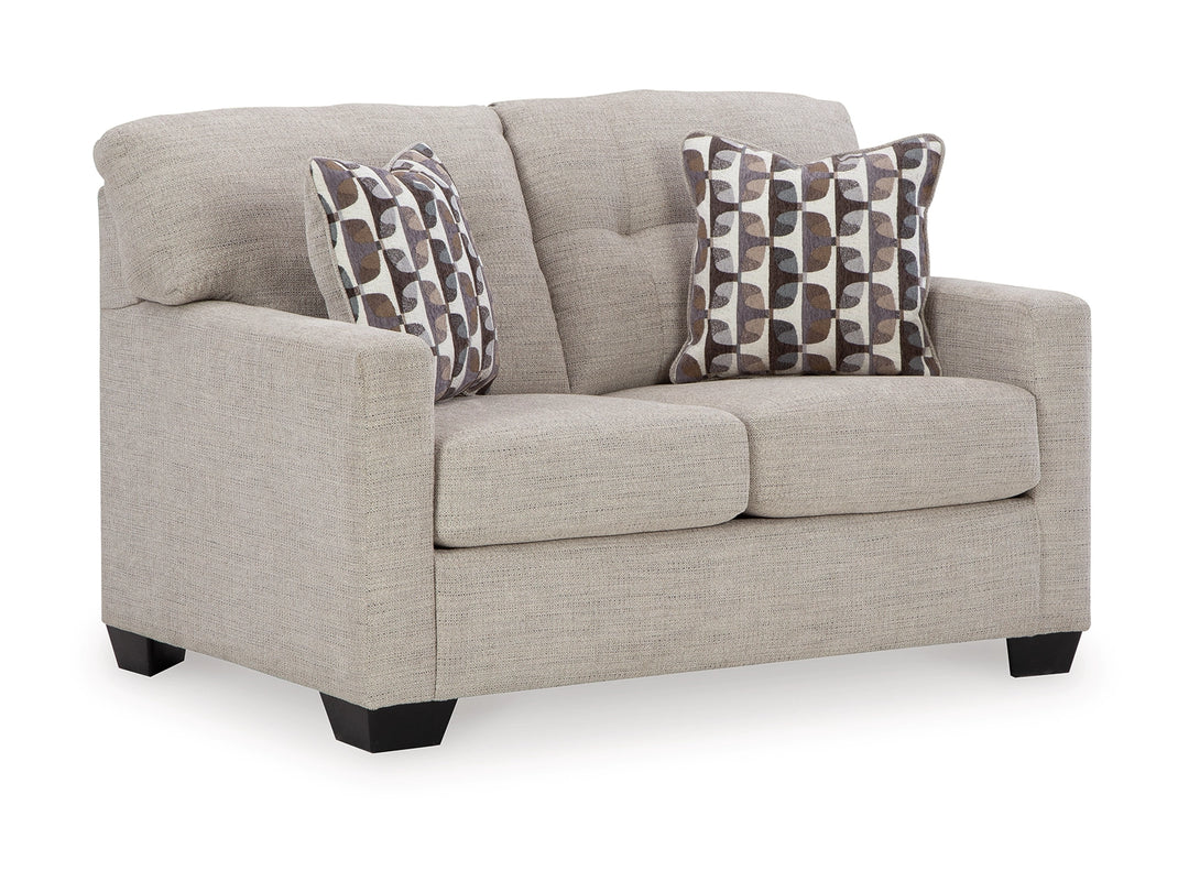 Mahoney Pebble Sofa and Loveseat
