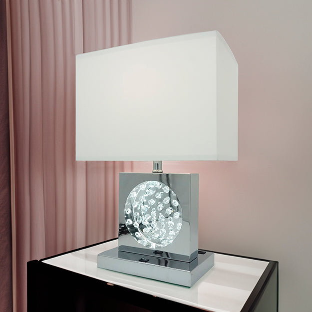 Table Lamp Chrome - LED Accent.