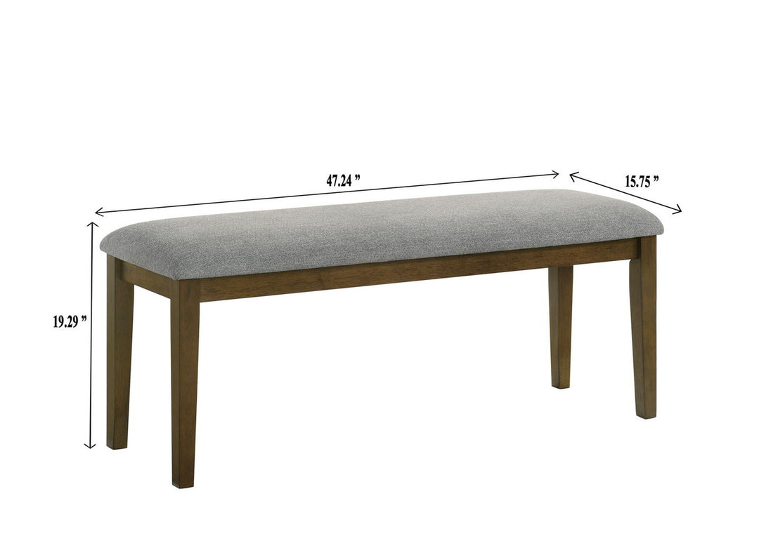 Everly Brown 6-Piece Dining Set