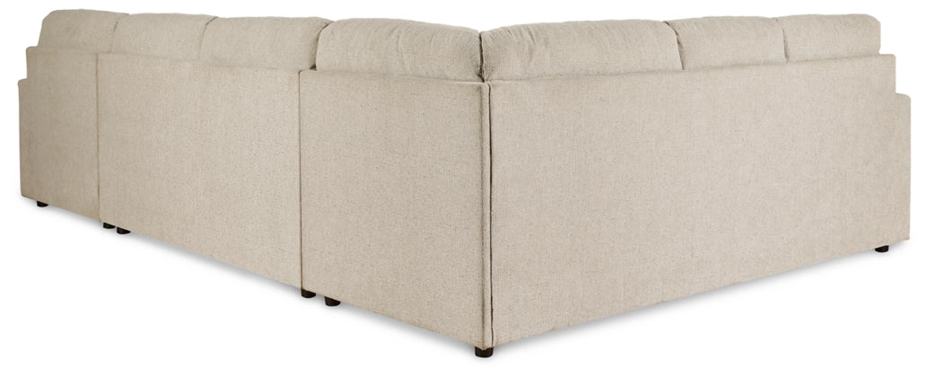 Ashley Edenfield Natural Linen Sectional