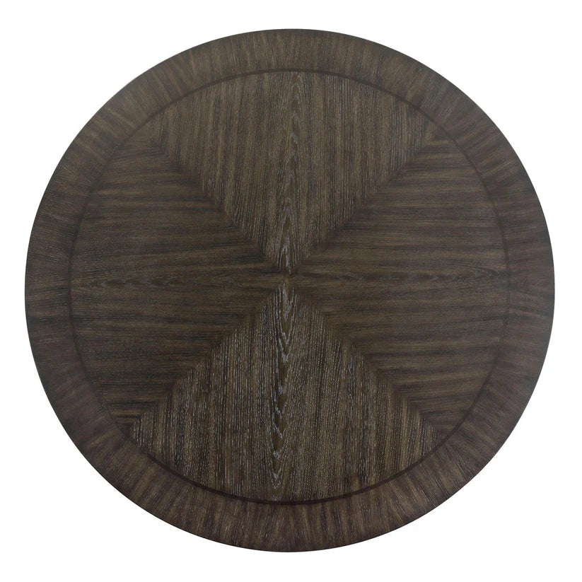 Jeffries Brown Round Dining Set