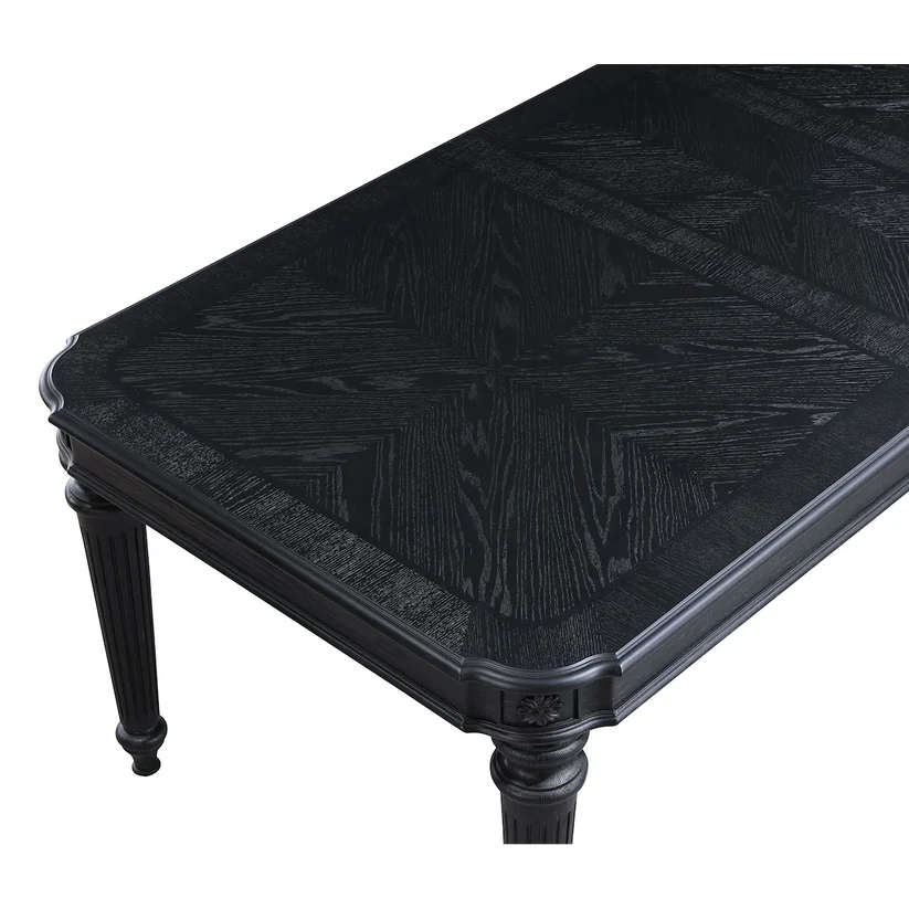 Kingsbury Black/Gray Dining Table