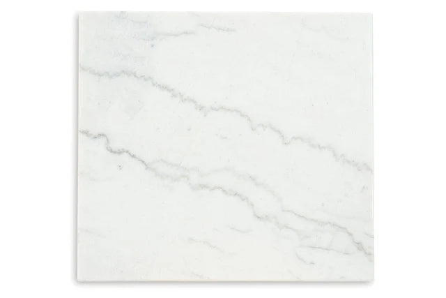 Marble White/Dark Brown 3-Pieces cocktail Set