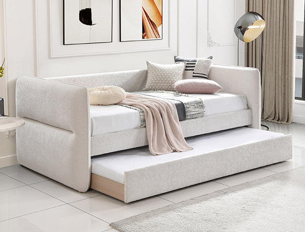 Philipa Oatmeal Daybed with Trundle