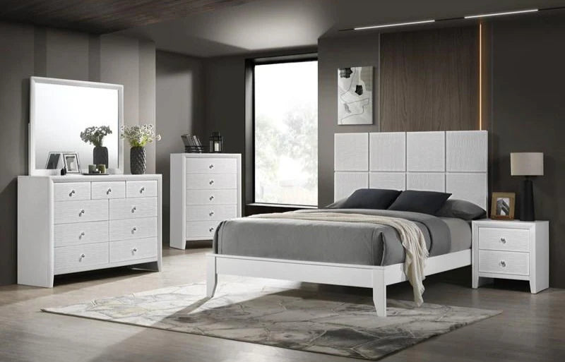 Denker Evan White Youth Bedroom Set