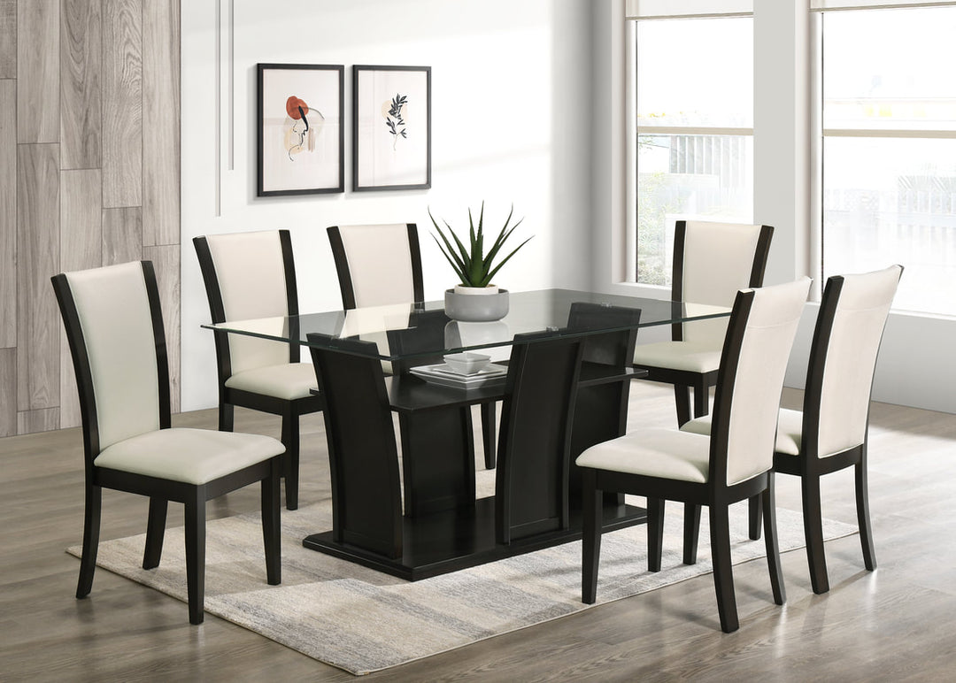 Florida White 7-Piece Dining  Set