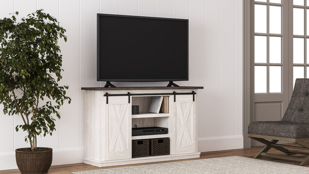 Two-Tone 54" TV Stand