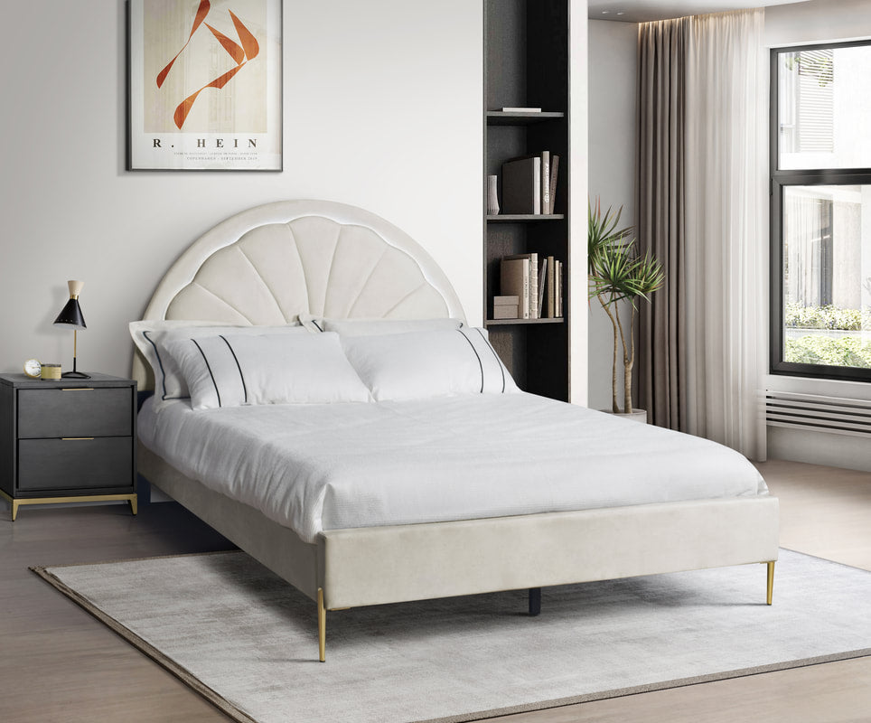 HH Flora Platform Bed  (LED Light)