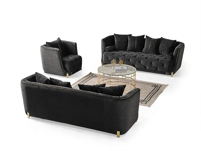 Elit Charcoal Sofa & Sofa Only