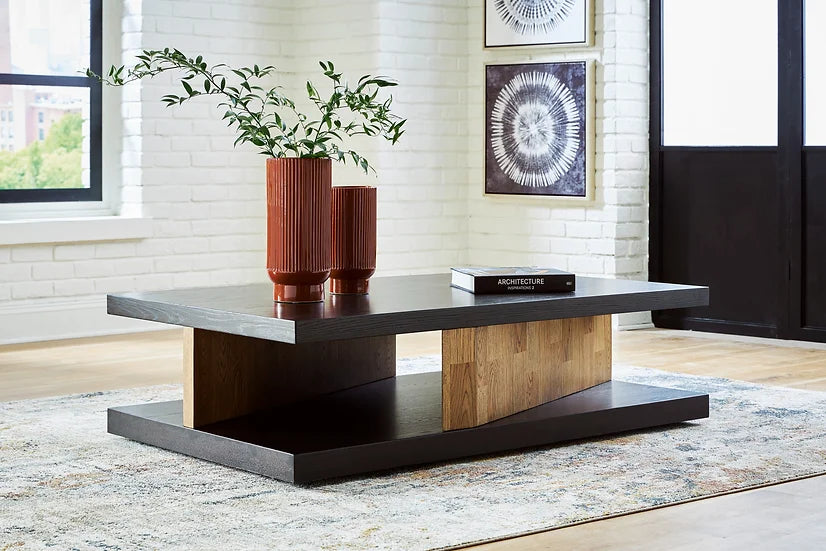 Kocomore Brown/Natural Cocktail Table