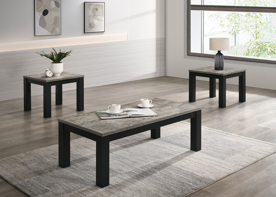 Theo Faux Concrete Cocktail Set