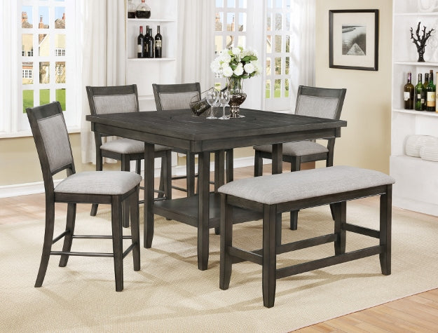 Fulton Grey Counter Height Set