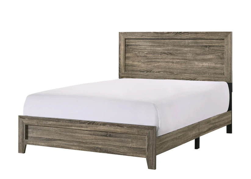 Millie Brown Gray Youth Panel Bed