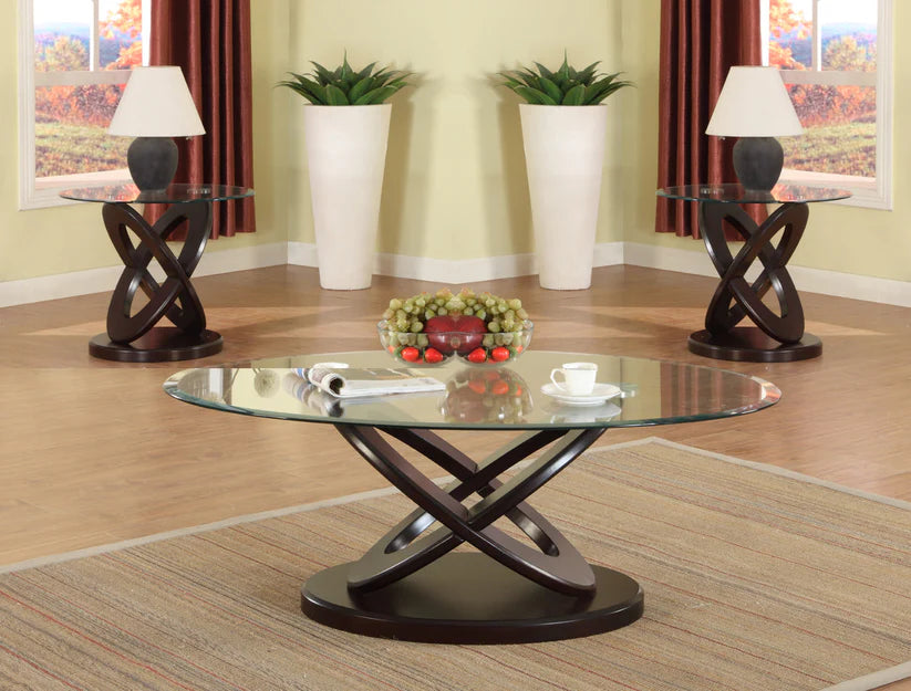 Cyclone Cherry Brown Coffee Table