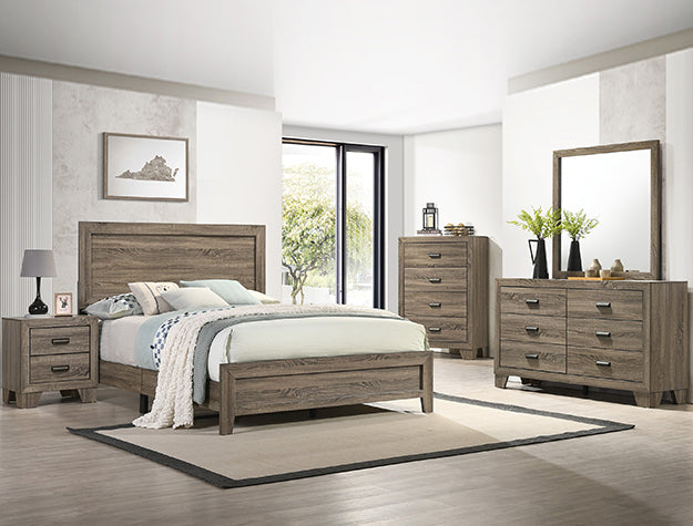 Millie Grey Panel Bedroom Set