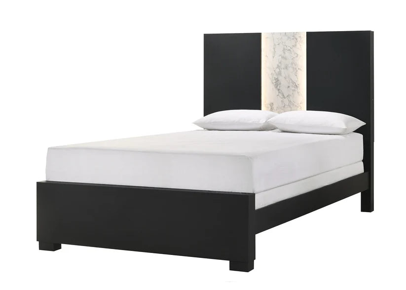 Rangley Black Panel Bed