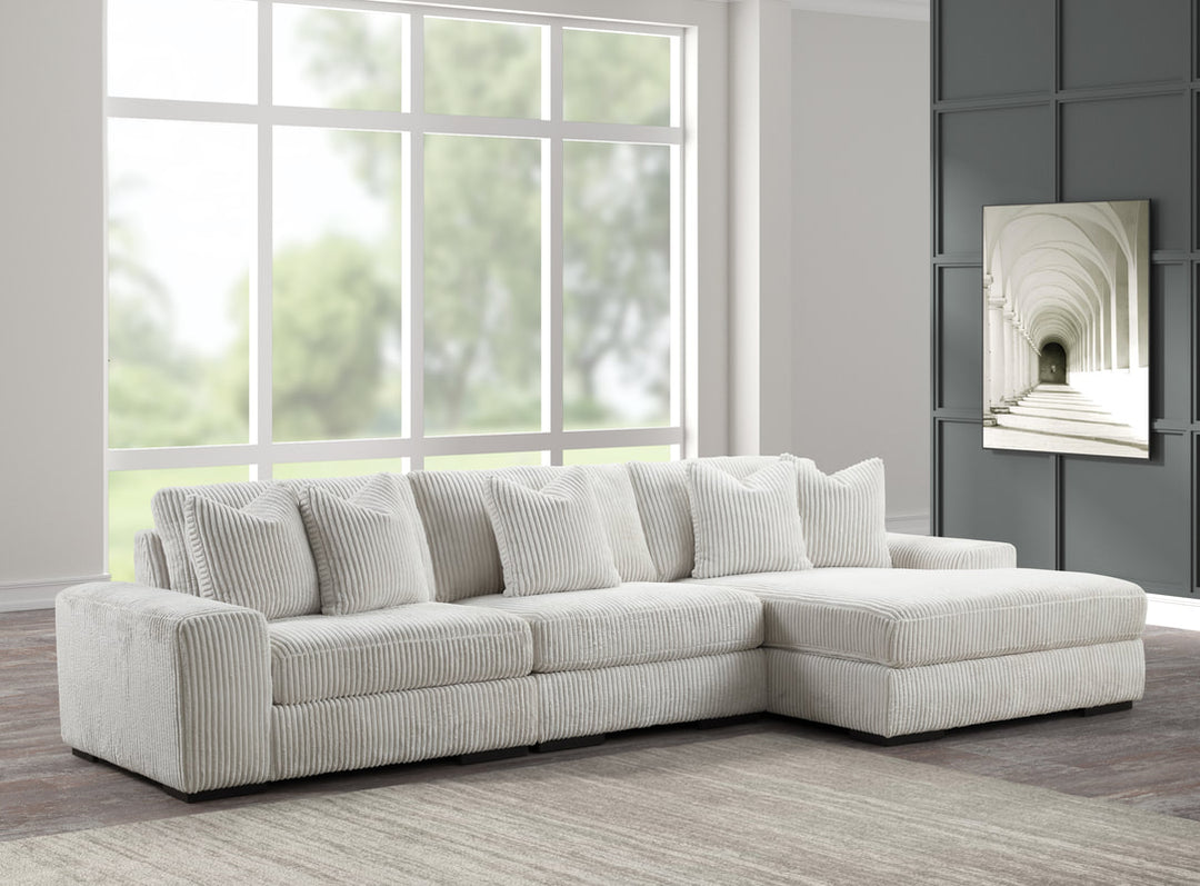 Sunday Beige Oversized Sectional