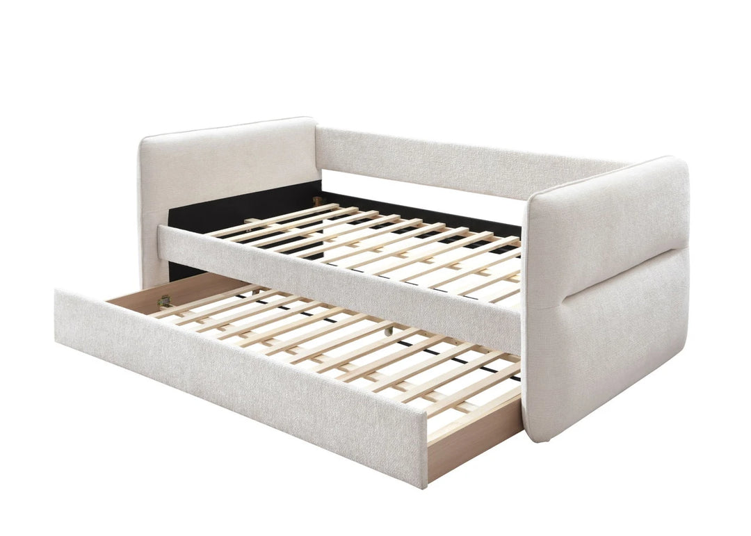 Philipa Oatmeal Daybed with Trundle
