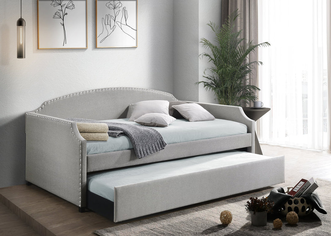 Amanda Grey Daybed with Trundle