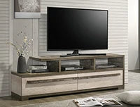 Patterson Two -Tone TV Stand 71''.