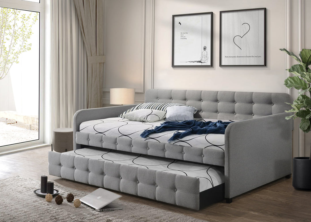 Grey Chase Daybed with Trundle