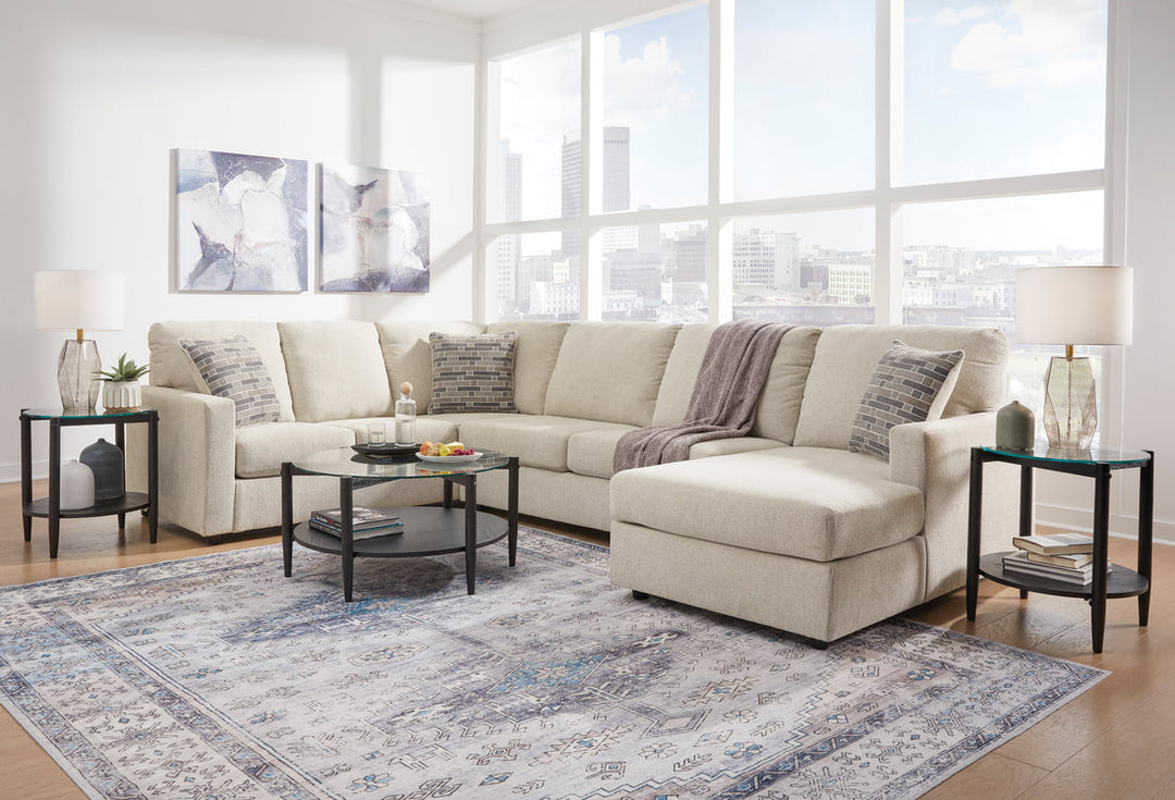 Edenfield Natural Linen Sectional