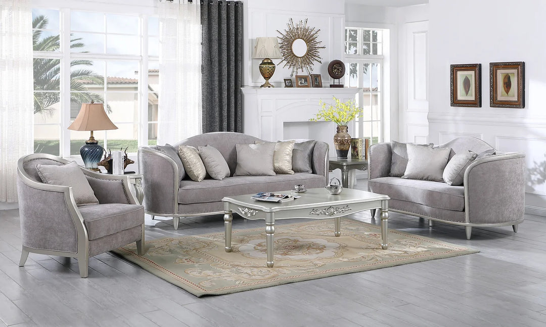 Bellisimo Grey Sofa Set