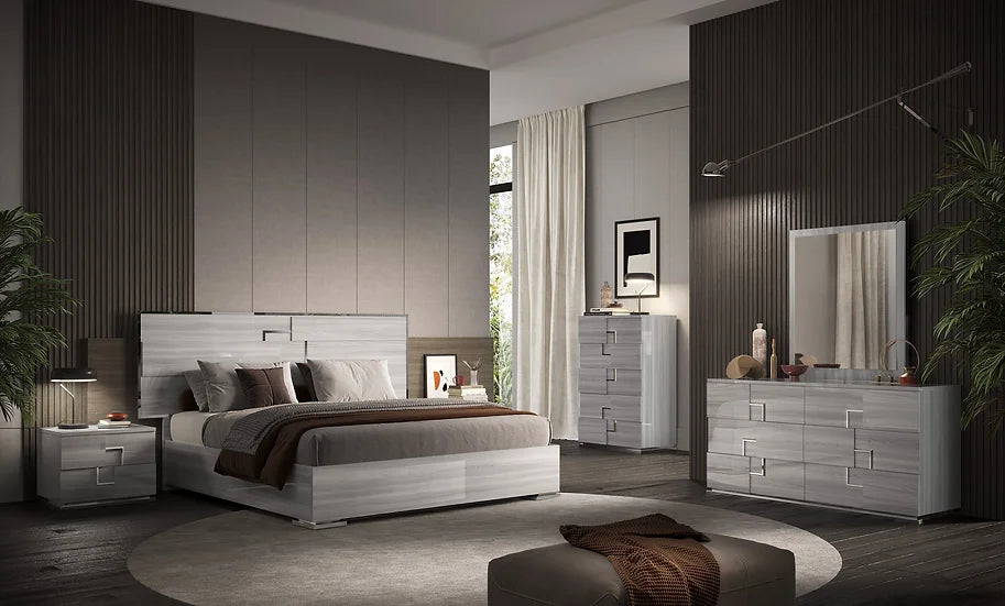 Infinity Grey Bedroom Set