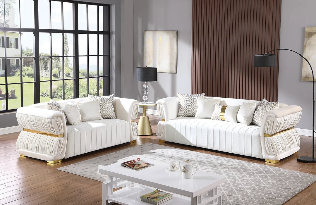 Anna Sofa & Loveseat Set