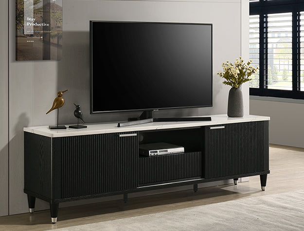 Britany Black TV Stand 78''