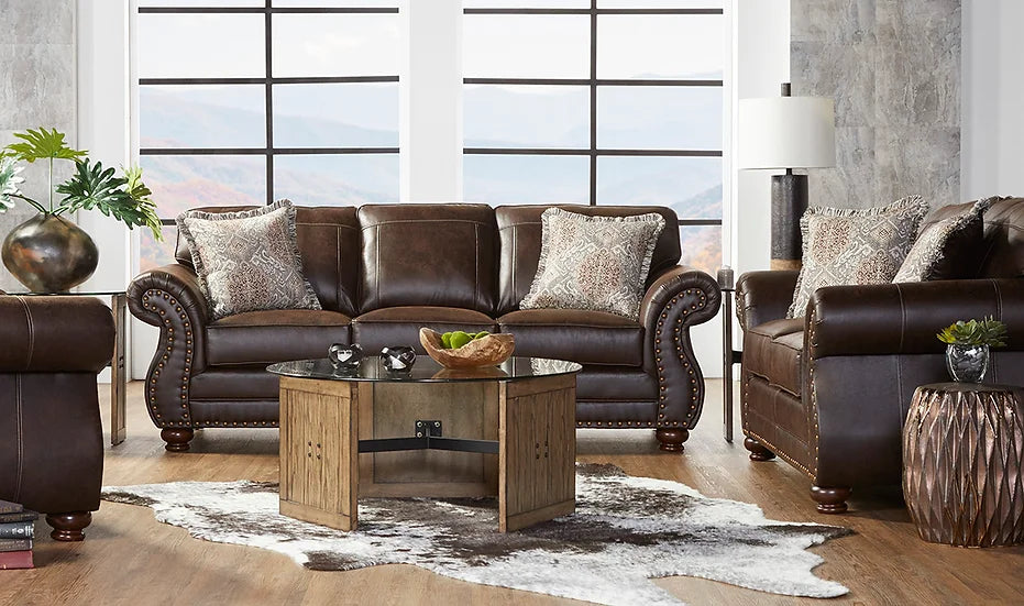 Ridgeline Brownie Sofa&Loveseat NE